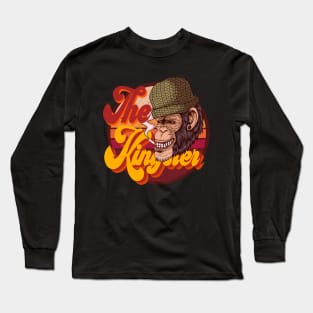 The Kingster chimp boss Long Sleeve T-Shirt